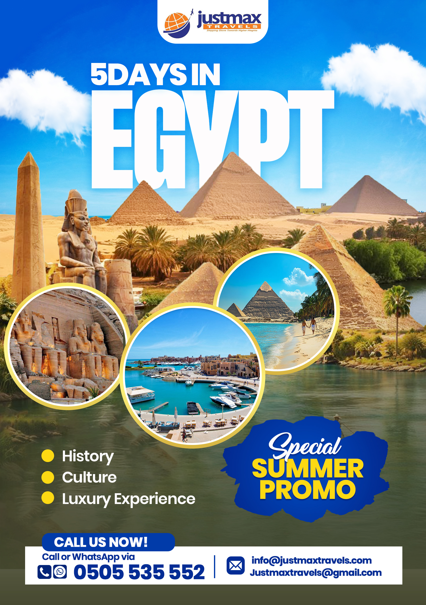 Egypt summer tour